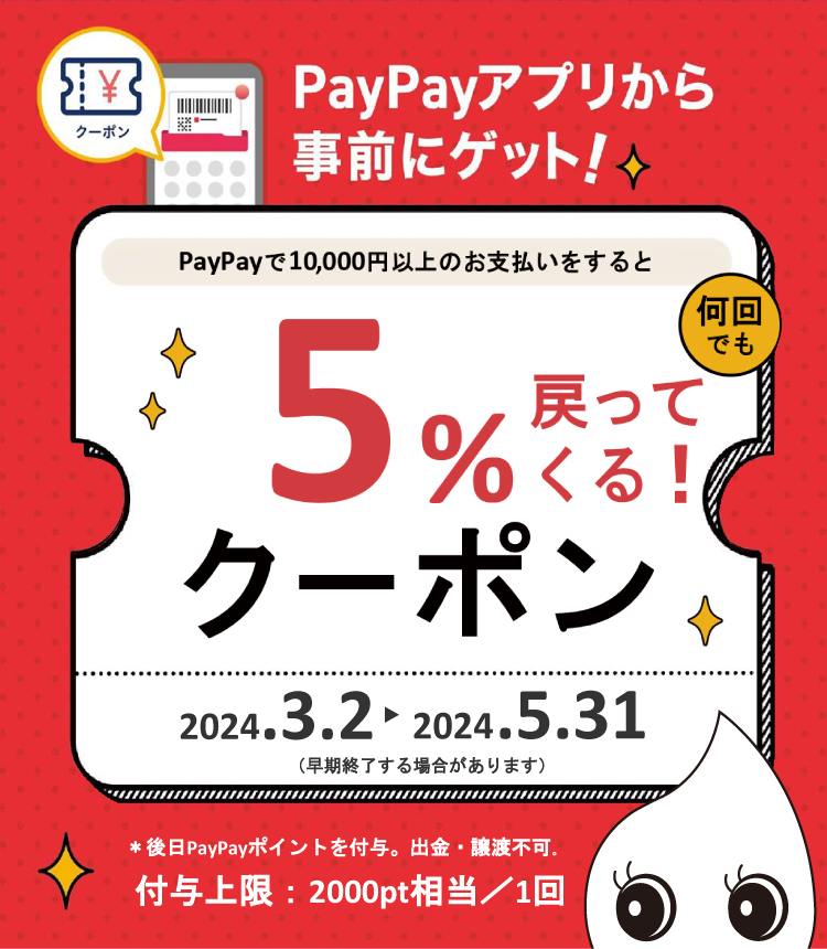 PayPayクーポン2403-05／タイトル