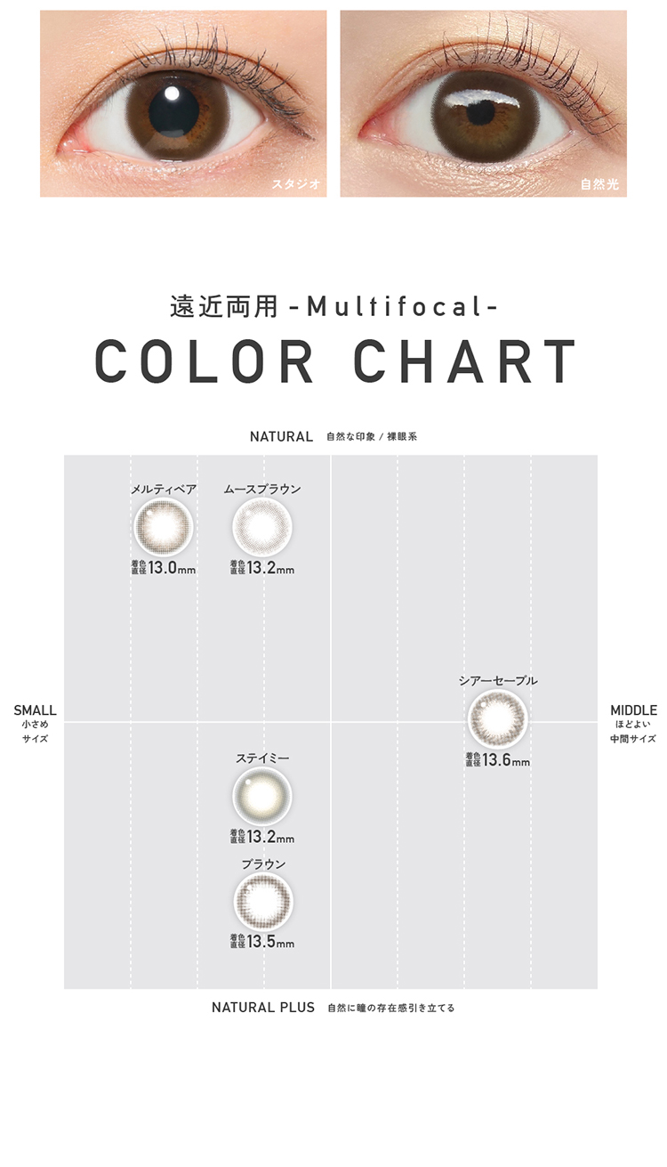 Lcode ReVIA 1DAY multifocal エルコード レヴィアワンデーマルチフォーカル 2026年9月新色
