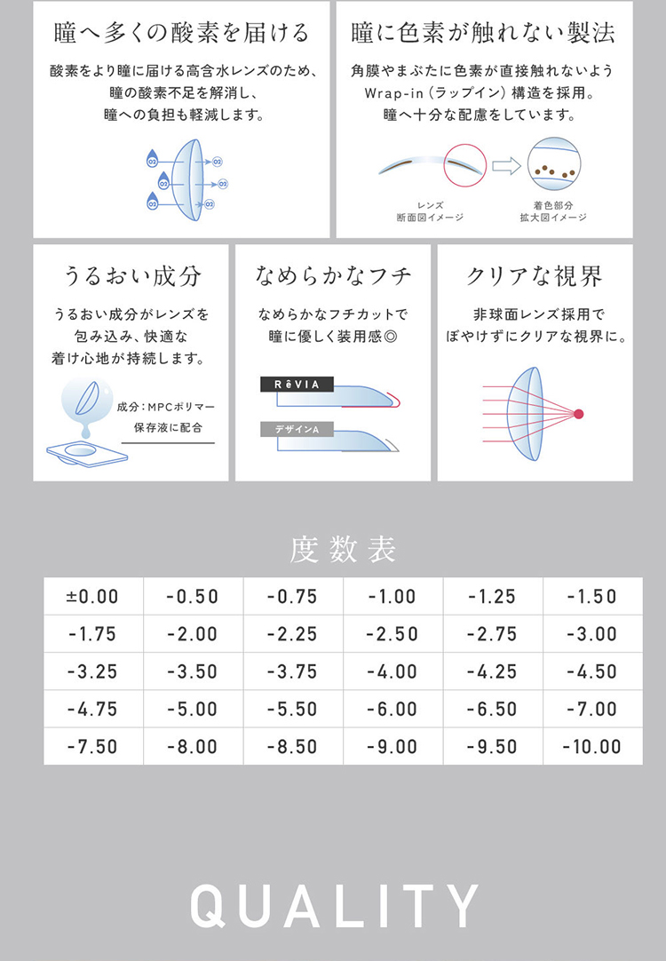 Lcode ReVIA 1DAY エルコード レヴィアワンデー 2026年1月新色
